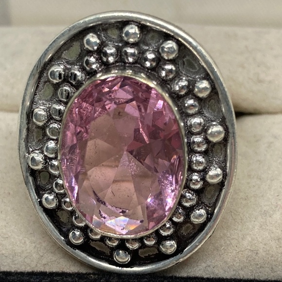 🆕 HANDCRAFTED KUNZITE RING - Picture 6 of 9